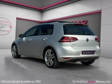Volkswagen golf 1.4 tsi 150 act bluemotion technology dsg7 carat / ethanol occasion simplicicar beaune simplicicar...