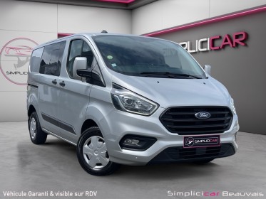 Ford transit custom cabine approfondie l1h1 2.0 ecoblue 130 6 places trend business garantie 12mois occasion parc voitures...