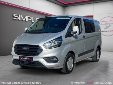 Ford transit custom cabine approfondie l1h1 2.0 ecoblue 130 6 places trend business garantie 12mois occasion parc voitures...