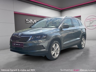 Skoda karoq 1.0 tsi 116 ch ambition acccaméra de recul garantie 12mois occasion parc voitures beauvais simplicicar...
