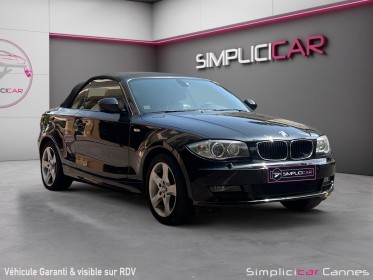 Bmw serie 1 cabriolet e88 lci 118i 143 ch luxe occasion cannes (06) simplicicar simplicibike france