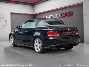 Bmw serie 1 cabriolet e88 lci 118i 143 ch luxe occasion cannes (06) simplicicar simplicibike france