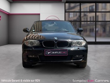 Bmw serie 1 cabriolet e88 lci 118i 143 ch luxe occasion cannes (06) simplicicar simplicibike france
