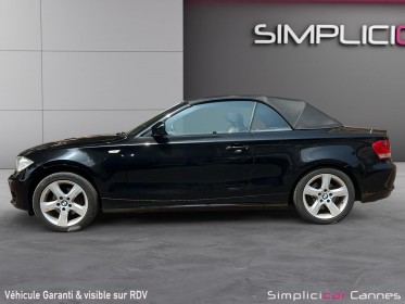 Bmw serie 1 cabriolet e88 lci 118i 143 ch luxe occasion cannes (06) simplicicar simplicibike france