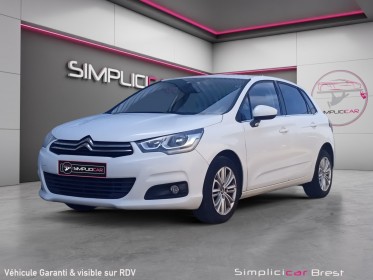 Citroen c4 societe 1.6l bluehdi 120 ss bvm6 millenium business-garantie 12 mois-2 places occasion simplicicar brest...