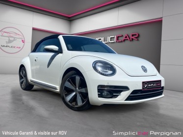 Volkswagen coccinelle cabriolet 1.4 tsi 150 bmt dsg7 couture exclusive - 2017, carplay, caméra, sièges cuir et chauffants...