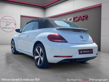 Volkswagen coccinelle cabriolet 1.4 tsi 150 bmt dsg7 couture exclusive - 2017, carplay, caméra, sièges cuir et chauffants...