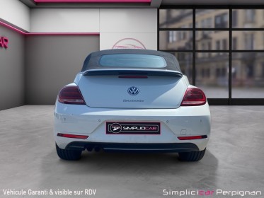Volkswagen coccinelle cabriolet 1.4 tsi 150 bmt dsg7 couture exclusive - 2017, carplay, caméra, sièges cuir et chauffants...