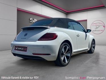 Volkswagen coccinelle cabriolet 1.4 tsi 150 bmt dsg7 couture exclusive - 2017, carplay, caméra, sièges cuir et chauffants...