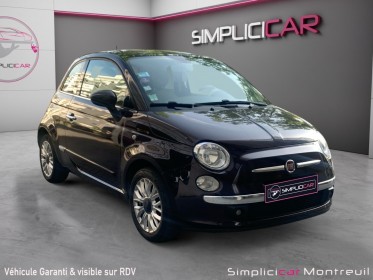 Fiat 500 1.2 8v 69 ch lounge garantie 12 mois toit panoramique occasion montreuil (porte de vincennes)(75) simplicicar...