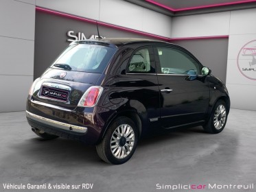 Fiat 500 1.2 8v 69 ch lounge garantie 12 mois toit panoramique occasion montreuil (porte de vincennes)(75) simplicicar...