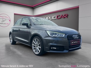 Audi a1 sportback 1.6 tdi 116 s tronic 7 s line occasion simplicicar limoges  simplicicar simplicibike france