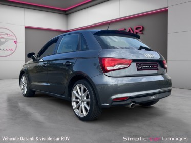 Audi a1 sportback 1.6 tdi 116 s tronic 7 s line occasion simplicicar limoges  simplicicar simplicibike france
