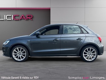 Audi a1 sportback 1.6 tdi 116 s tronic 7 s line occasion simplicicar limoges  simplicicar simplicibike france