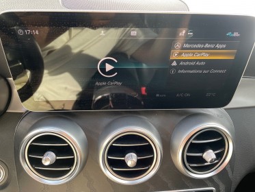 Mercedes classe c 180 d 9g-tronic amg line / sièges chauffants / caméra / carplay / virtual / garantie occasion simplicicar...