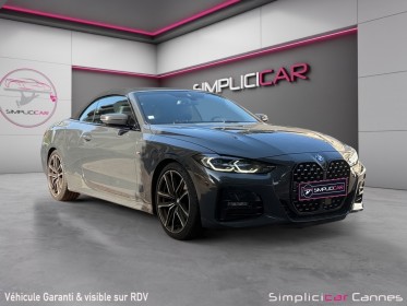 Bmw serie 4 cabriolet g23 420i 184 ch bva8 m sport occasion cannes (06) simplicicar simplicibike france
