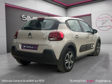 Citroen c3 c3 puretech 83 ss bvm5 feel pack car play - line assist - garantie 12mois occasion simplicicar poitiers...