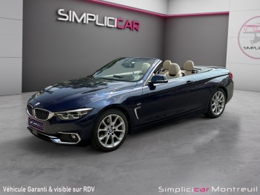 Bmw serie 4 cabriolet f33 lci 430i 252 ch bva8 luxury /full option/tres bien entretenue/ full entretien...