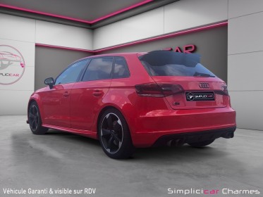 Audi s3 sportback 2.0 tfsi 300 quattro s-tronic 6 etat interieur exterieur nickel garantie 12 mois occasion simplicicar...