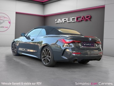 Bmw serie 4 cabriolet g23 420i 184 ch bva8 m sport occasion cannes (06) simplicicar simplicibike france