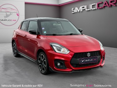 Suzuki swift 1.4 boosterjet hybrid 129 ch sport - suivi suzuki/carplay/caméra/sièges chauff - garantie 12 mois occasion...