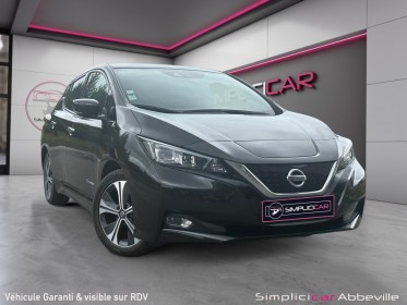 Nissan leaf electrique 40kwh tekna garantie 12 mois occasion abbeville simplicicar simplicibike france