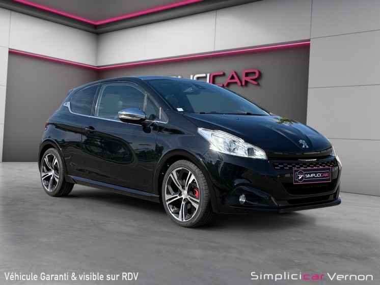 Peugeot 208 1.6 thp 200ch bvm6 gti - gros suivi d'entretien/toit pano/siege conducteur chauffant/enceinte jbl/garantie 12...