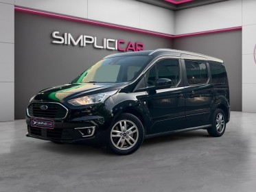 Ford grand tournéo connect ecoblue 120 titanium toit pano carplay attelage amov garantie 12 mois et 4 jantes toles avec......