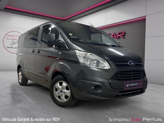 Ford transit custom cabine approfondie 290 l1h1 2.0 tdci 170 limited occasion simplicicar pertuis  simplicicar simplicibike...