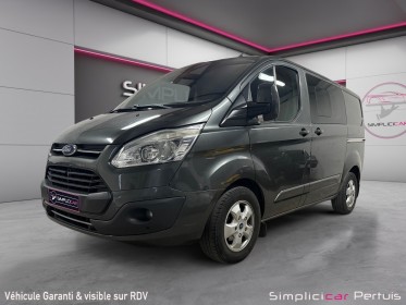 Ford transit custom cabine approfondie 290 l1h1 2.0 tdci 170 limited occasion simplicicar pertuis  simplicicar simplicibike...