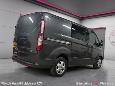 Ford transit custom cabine approfondie 290 l1h1 2.0 tdci 170 limited occasion simplicicar pertuis  simplicicar simplicibike...