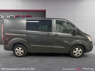 Ford transit custom cabine approfondie 290 l1h1 2.0 tdci 170 limited occasion simplicicar pertuis  simplicicar simplicibike...