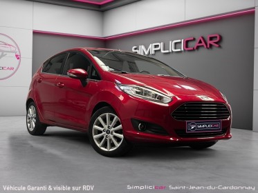 Ford fiesta 1.0 100ch ss titanium garantie 12 mois occasion simplicicar saint-jean simplicicar simplicibike france