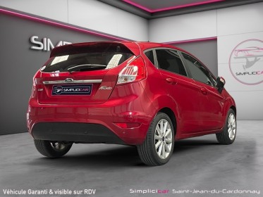 Ford fiesta 1.0 100ch ss titanium garantie 12 mois occasion simplicicar saint-jean simplicicar simplicibike france