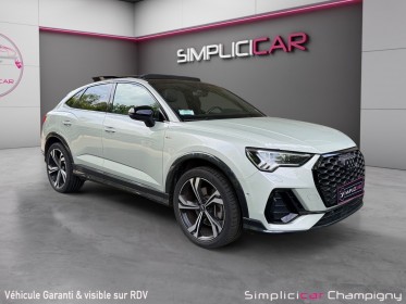 Audi q3 sportback 45 tfsie  245 ch s line / toit ouvrant / bang olufsen / cuir / 360 / carplay / full options occasion...