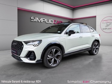 Audi q3 sportback 45 tfsie  245 ch s line / toit ouvrant / bang olufsen / cuir / 360 / carplay / full options occasion...