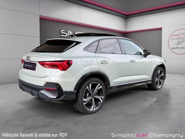 Audi q3 sportback 45 tfsie  245 ch s line / toit ouvrant / bang olufsen / cuir / 360 / carplay / full options occasion...