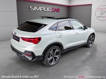 Audi q3 sportback 45 tfsie  245 ch s line / toit ouvrant / bang olufsen / cuir / 360 / carplay / full options occasion...