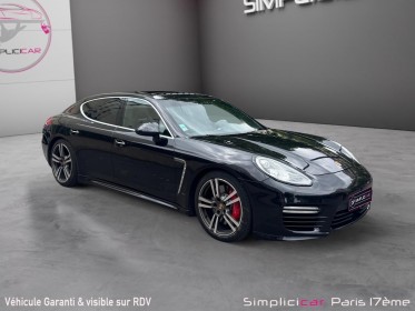 Porsche panamera turbo v8 4.8 520 pdk/garantie 12 mois/entretien a jour/full options occasion paris 17ème (75)(porte...