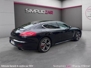 Porsche panamera turbo v8 4.8 520 pdk/garantie 12 mois/entretien a jour/full options occasion paris 17ème (75)(porte...