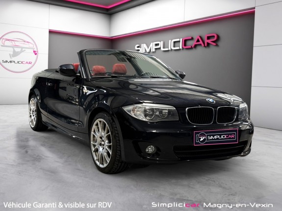 Bmw serie 1 cabriolet e88 lci 118i 143 ch sport design a occasion simplicicar magny-en-vexin simplicicar simplicibike france