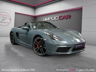 Porsche 718 boxster 2.5i s 350 ch pdk - garantie porsche approoved - pas de malus occasion simplicicar lyon ouest simplicicar...