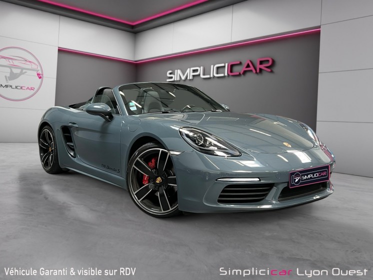 Porsche 718 boxster 2.5i s 350 ch pdk - garantie porsche approoved - pas de malus occasion simplicicar lyon ouest simplicicar... Porsche 718 boxster 2.5i s 350 ch pdk - garantie porsche approoved - pas de malus occasion simplicicar lyon ouest simplicicar...
