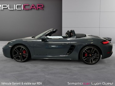 Porsche 718 boxster 2.5i s 350 ch pdk - garantie porsche approoved - pas de malus occasion simplicicar lyon ouest simplicicar...