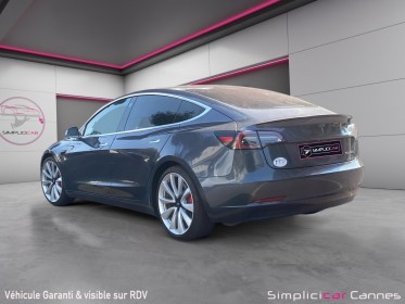 Tesla model 3 dual motor awd performance occasion cannes (06) simplicicar simplicibike france