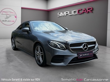 Mercedes classe e coupe 220 d 9g-tronic sportline occasion simplicicar carcassonne simplicicar simplicibike france