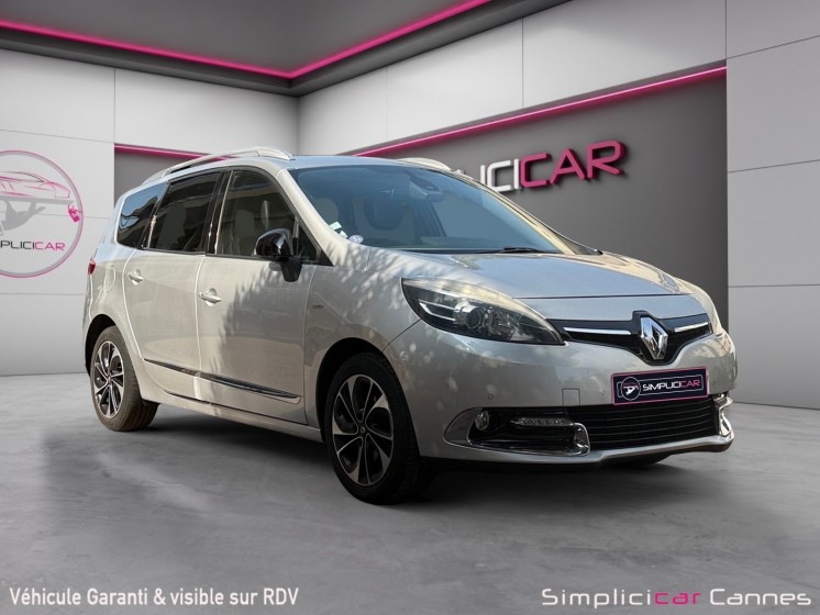 Renault grand scenic iii tce 130 energy bose edition 7 pl occasion cannes (06) simplicicar simplicibike france Renault grand scenic iii tce 130 energy bose edition 7 pl occasion cannes (06) simplicicar simplicibike france