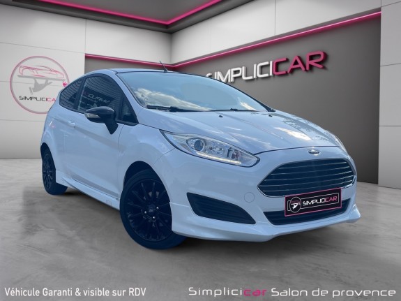 Ford fiesta 1.0 ecoboost 100 ss white / radars arrières / bluetooth / courroie ok occasion simplicicar salon de provence...