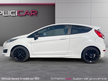 Ford fiesta 1.0 ecoboost 100 ss white / radars arrières / bluetooth / courroie ok occasion simplicicar salon de provence...