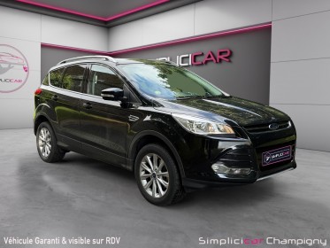 Ford kuga 2.0 tdci 120 ss 4x2 titanium - garantie 12mois - entretien a jour - camera de recul - climatisation bi zone...
